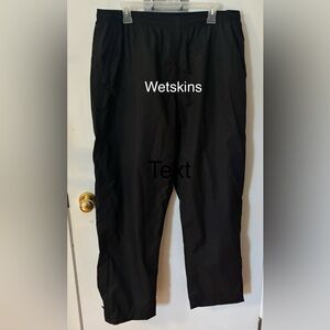 219 WETSKINS all-weather lined nylon waterproof pants